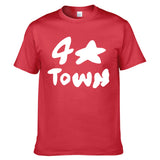 Anime Turning Red 4 Town Niños Camiseta De Manga Corta Cosplay Navidad Fiesta 3D Impreso Casual