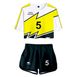 Anime Futsal Boys Amakado Taiga Sudadera Pantalón Cosplay Navidad Fiesta 3D Impreso Casual