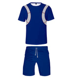 My Hero Academia Todoroki Shoto 2 Piezas Cosplay Ropa Casual Top y Pantalones Cortos para Masculino