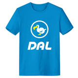 Bosque de Los Animales Animal Crossing Camiseta Logo de Dodo Airlines Camiseta Azul de Verano para Niños