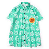Animal Crossing Camisa Timmy Tommy Cosplay Camisa de Manga Corta para Niños