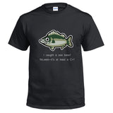 Animal Crossing Bosque de Los Animales Camiseta Impreso de Sea Bass Lubina Camiseta Casual de Verano Unisex