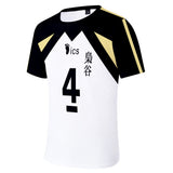 Haikyuu!! Camiseta Bokuto Koutarou Cosplay Camiseta Casual con 3D Impreso Unisex