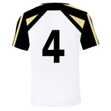Haikyuu!! Camiseta Bokuto Koutarou Cosplay Camiseta Casual con 3D Impreso Unisex