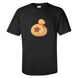 Animal Crossing Bosque de Los Animales Camiseta Negra de Verano Camiseta Casual Unisex