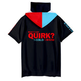 My Hero Academia Camiseta Todoroki Shouto Cosplay Camiseta de Moda con Capucha Unisex