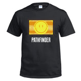 Apex Legends Camiseta con Impreso de PATHFINDER Cara Sonriente Camiseta Casual Unisex