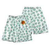 Animal Crossing Bosque de Los Animales Tom Nook Pantalones Cortos de Playa Cosplay Shorts Casual Unisex
