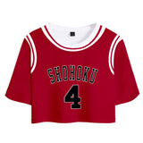 Anime SLAM DUNK Akagi Takenori Cosplay Camiseta Pantalón Navidad Fiesta 3D Impreso Casual