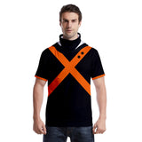 My Hero Academia Camiseta Bakugou Katsuki Cosplay Camiseta de Moda con Capucha Unisex