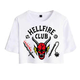 TV Stranger Things Hellfire Club Camiseta Pantalón Cosplay Navidad Fiesta 3D Impreso Casual