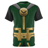 Series de Televisión Loki Camiseta Camisa Cosplay Disfraz Navidad Halloween Carnaval Fiesta Traje