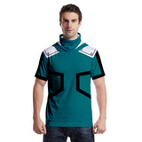 My Hero Academia Camiseta Midoriya Izuku Cosplay Camiseta de Moda con Capucha Unisex