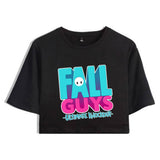 Fall Guys: Ultimate Knockout Top y Pantalones Ropa Casual 2 Piezas de Verano para Femenino