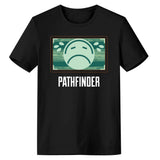 Apex Legends Camiseta Impreso de PATHFINDER Cara Triste Camiseta Casual Unisex