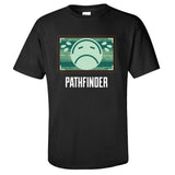 Apex Legends Camiseta Impreso de PATHFINDER Cara Triste Camiseta Casual Unisex