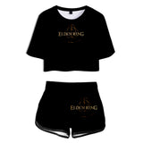Juego Elden Ring Cosplay Camiseta Pantalón Navidad Fiesta 3D Impreso Casual