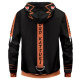 My Hero Academia Bakugou Katsuki Cosplay Sudadera Estampada 3D Impreso Sudadera Unisex