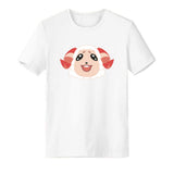 Animal Crossing Bosque de Los Animales Camiseta Impreso de Dom Camiseta Casual Unisex