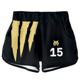 Haikyuu!! Kiyoomi Sakusa MSBY Black Jackal Cosplay Top y Pantalones Cortos Ropa de Verano 2 Piezas para Femenino