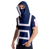 My Hero Academia Camiseta Traje de Entrenamiento Camiseta con Capucha Unisex