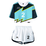 Anime Futsal Boys Yukinaga Tsubaki Sudadera Pantalón Cosplay Navidad Fiesta 3D Impreso Casual