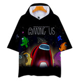 Among Us Camiseta Cosplay Camiseta Estampada con Capucha Unisex