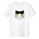 Haikyuu!! Camiseta Kozume Kenma Cat Gato Camiseta Estampada Unisex