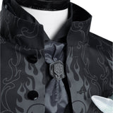 Juego Twisted-Wonderland -Idia Cosplay Halloween Disfraz Fiesta Conjunto Carnaval Traje Per.