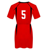 Haikyuu!! Kozume Kenma Cosplay Vestido de Manga Corta de Verano Cosplay Disfraz