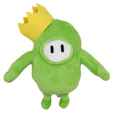 25cm Fall Guys: Ultimate Knockout Figura de Dibujos Animados con Corona Muñeca de Peluche Regalo para Niños