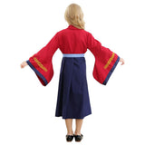Película Mulan Tradicional Chino Falda de Princesa para Niña Cosplay Disfraz