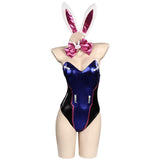 Juego Overwatch OW Dva Bunny Girl Mono Cosplay Disfraz Halloween Carnaval Sensual Traje Mujer Per.