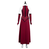 Series de Televisión Wandavision Scarlet Witch Cosplay Disfraz Halloween Fiesta Carnaval Traje