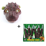 Máscara infantil Halloween carnaval tiranosauri dinosaurio garra guante Accesorios de fiesta Carnaval Decoración