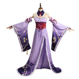 Juego Genshin Impact Raiden Shogun Cosplay Disfraz Traje Vestido Halloween Carnaval disfrazdeptdiadebrujas.com®
