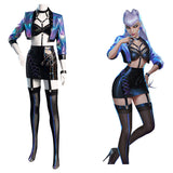 Juego League of Legends LOL KDA Agony‘s Embrace Evelynn Cosplay Disfraz Halloween Carnaval Traje Mujer Per.