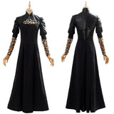 TV Series The Witcher Yennefer Falda larga negra de fiesta Cosplay Disfraz