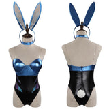Juego LoL Akali The Rogue Assassin KDA Bunny Girls Sensual Cosplay Disfraz Halloween Falda Carnaval Traje