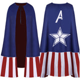 Pelicula Captain America- El capitán de los ee.u u. Diseño de creación Cosplay Disfraz Halloween Carnaval Traje Per.