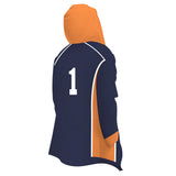 Haikyuu!! Chaqueta con Capucha Sawamura Daichi Cosplay Rompevientos Unisex