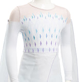 Anime Frozen Ahtohallan Elsa Niños Cosplay Disfraz Halloween Falda Vestido Carnaval Traje Per.