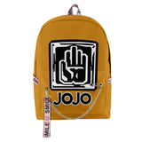 JoJo's Bizarre Adventure Mochila Escolar para Estudiantes Regalo para Fanes de Anime Mochila de Viaje