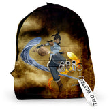 Avatar: The Last Airbender Anime Mochila Escolar para Estudiantes Regalo de Fans de Anime Mochila de Viaje