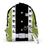 Anime Demon Slayer: Kimetsu no Yaiba Mochila Ligera Bolsa para Portátil de Estudiantes Regalo de Regreso a Escuela para Niños