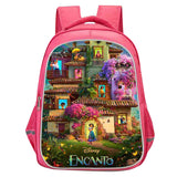 Anime Encanto Niños Cosplay Mochilas Bolsa 3D Impreso