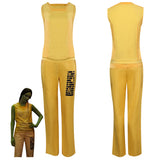 Película Guardians Of The Galaxy Vol. 3 Gamora Uniforme De Prisionero Cosplay Disfraz Adulto Trajes Halloween Carnaval Fiesta