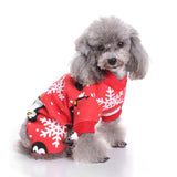 Mascota Navidad Copo de nieve Pingüino Disfraz para Perro