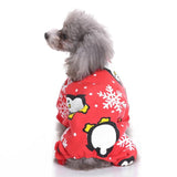 Mascota Navidad Copo de nieve Pingüino Disfraz para Perro