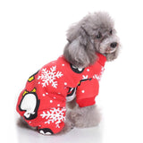 Mascota Navidad Copo de nieve Pingüino Disfraz para Perro